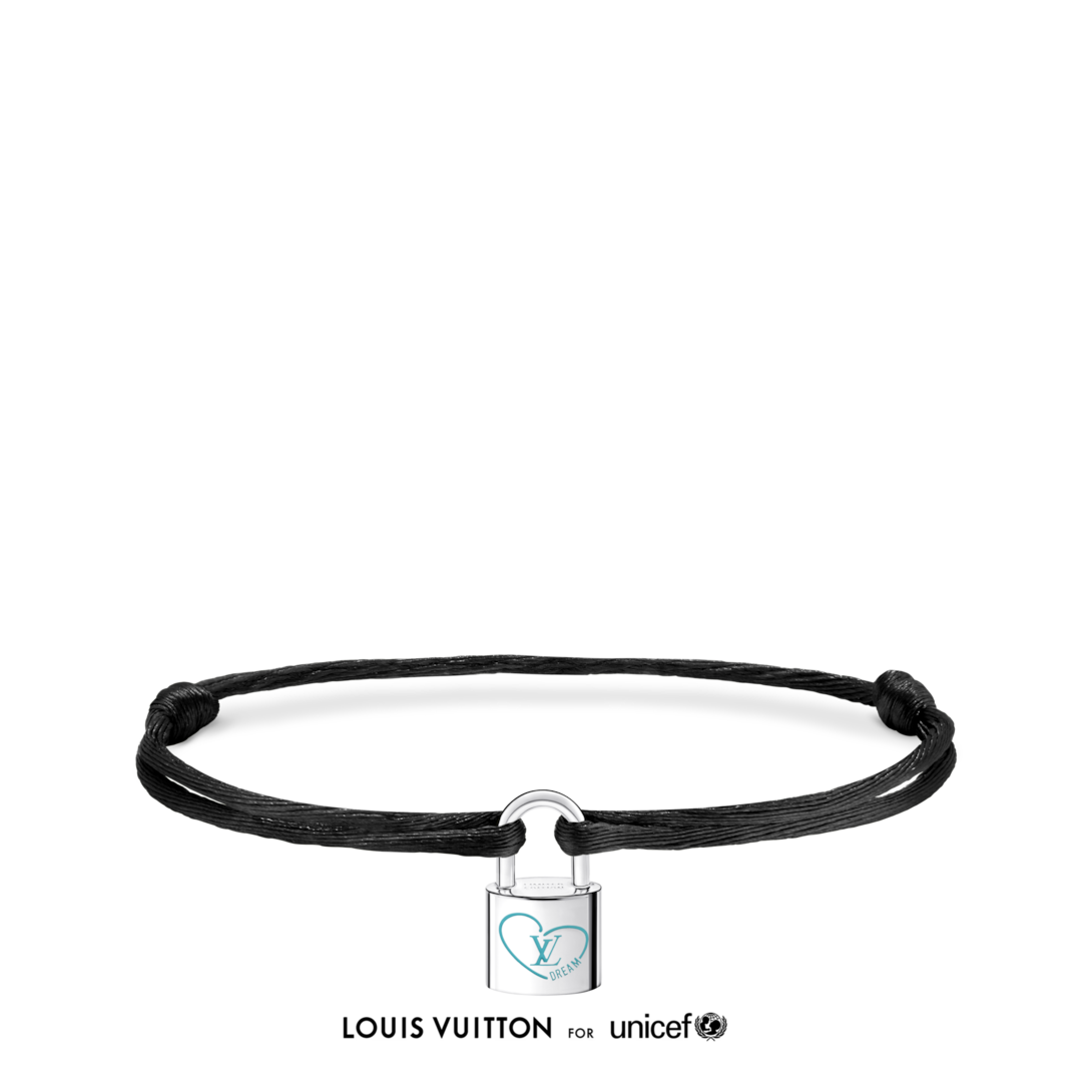 Silver Lockit x Felix Lee Bracelet, Sterling Silver, Blue Lacquer